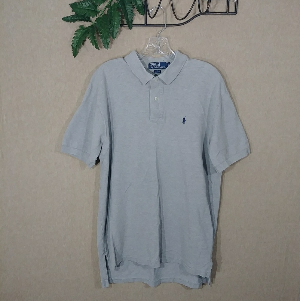 Polo Ralph Lauren Gray polo shirt large